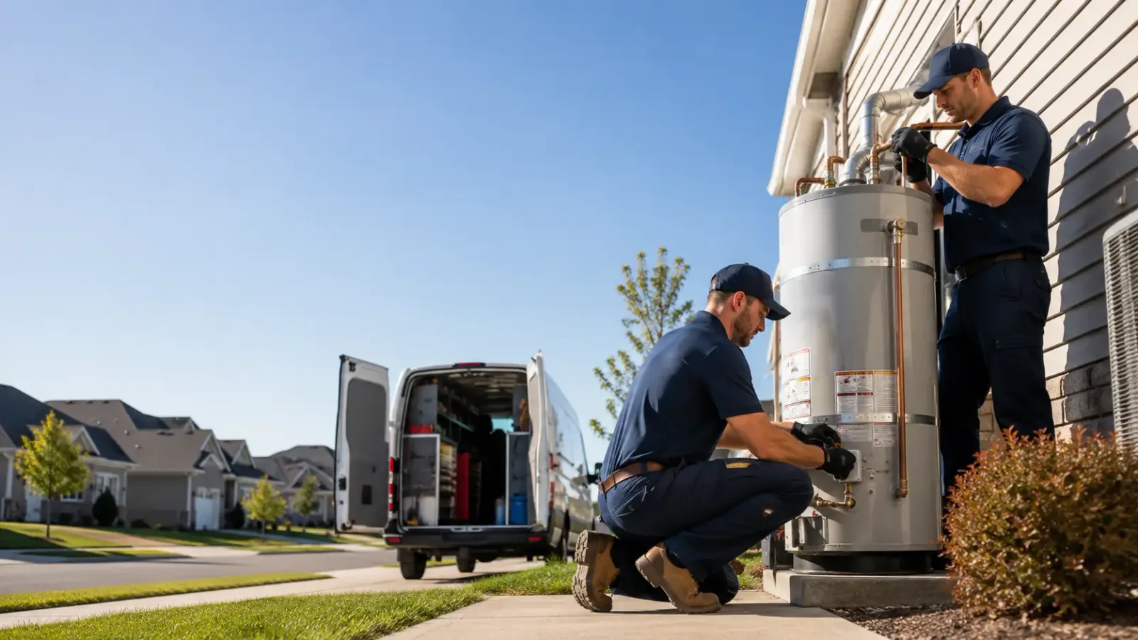 Water Heater Installation in Burton, TX